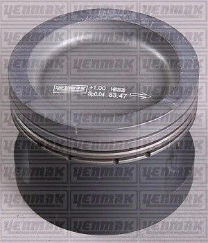 поршень в сборе! поршень+кольца STD\ Audi 80/100/A6 2.0 90-96 3103312000 YENMAK