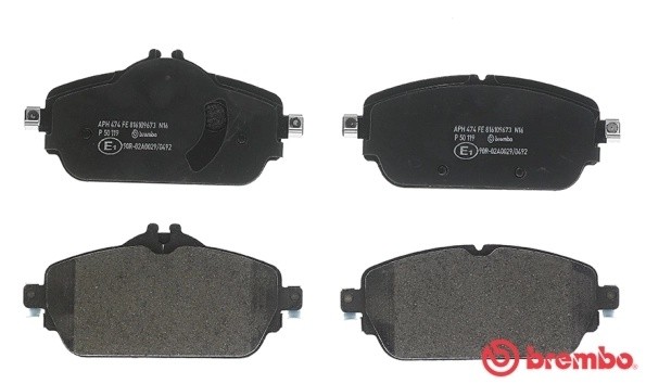 Колодки тормозные P50119 P50119 BREMBO