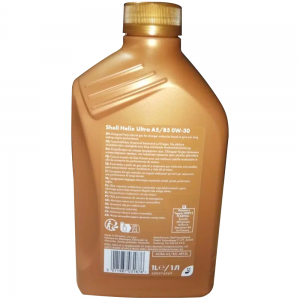 Масло моторное синтетическое Helix Ultra A5/B5 0W-30, 1л 550046659 550046659 SHELL