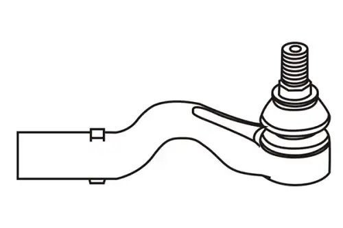 Наконечник рулевой тяги правый MERCEDES W210/S210 94-03 160599 WXQP