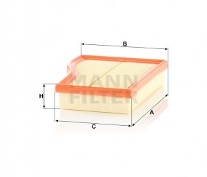 Mercedes Benz A 200/220 W177 2018> C26017 MANN FILTER