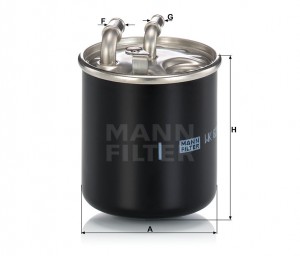Фильтр топливный WK820/2x WK8202X MANN FILTER