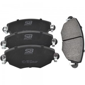 Колодки тормозные передние FORD MONDEO 0007/ JAGUAR X-TYPE 01 BP51159 BP51159 SB NAGAMOCHI