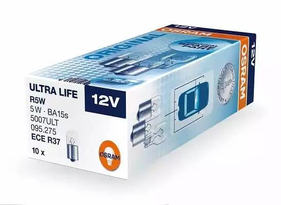 R10W 12V-10W BA15S BMW/CHRYSLER/FORD EUROPA/OPEL габарит BA15s 5008 OSRAM