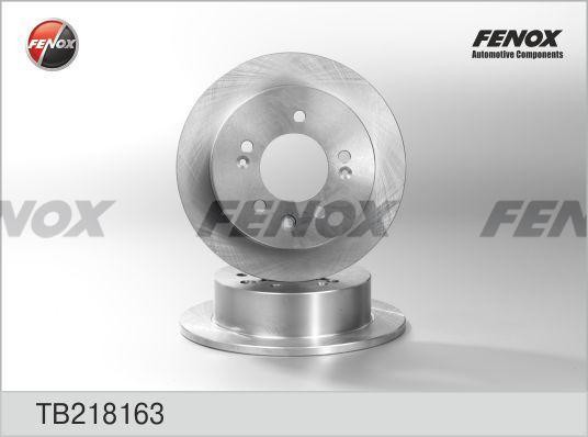 Диск тормозной Hyundai Elantra 06-11, Sonata VI 09-  2шт TB218163 FENOX