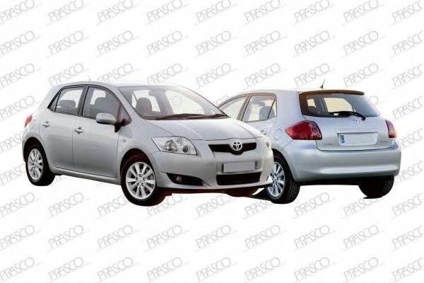 стекло зеркала правое! с кроншт. выпукл. с подогр.\ Toyota Auris 1.33-1.8i/1.4-2 TY3507513 PRASCO GROUP