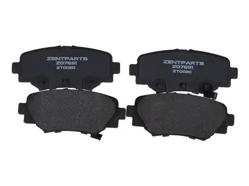 колодки тормозные дисковые! Mazda 3 1.5/2.0/2.2D 13> Z07691 ZENTPARTS