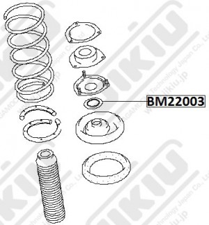Подшипник опоры амортизатора NISSAN MAXIMA J30 88-94, SERENA 92-01 BM22003 BM22003 JIKIU