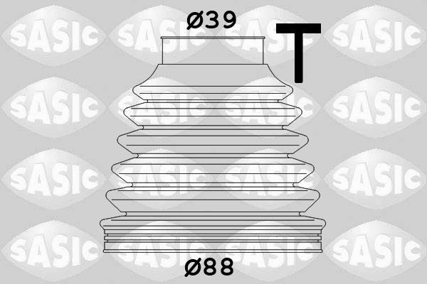 пыльник ШРУСа внутреннего!\ Citroen C3, Dacia Sandero, PeugeotT 1007/207 02> 1900027 SASIC