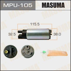 насос топливный электрический!\ BMW E36 1.8-3.0 95-03 MPU-105 MASUMA