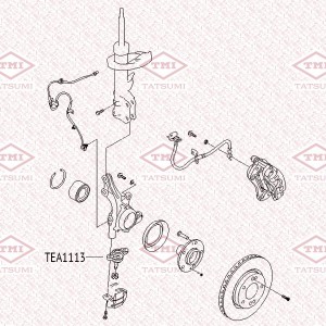 Опора шаровая нижняя L/R KIA Cee'd/Cerato 06-Hyundai i30 08- TEA1113 TEA1113 TATSUMI