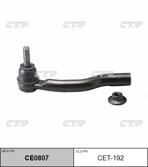 Наконечник рулевой тяги TOYOTA Prius (09-11) правый CTR CE0807 CTR