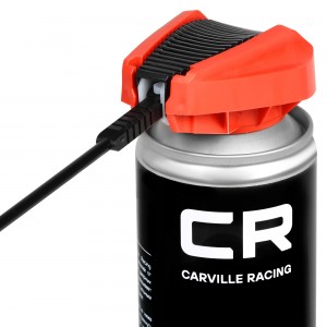 СМАЗКА ЛИТИЕВАЯ С PTFE/ БЕЛАЯ/ АЭРОЗОЛЬ 400ML G7400654 CARVILLE RACING