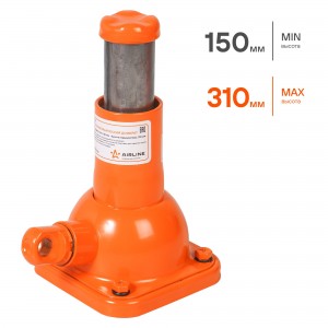 Домкрат бутылочный 2 т AIRLINE 150 - 310 мм винтовой AJ-R-01S AIRLINE