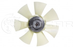 Муфта вязкост. в сборе с крыльч. (7 лопастей) для а/м УАЗ 3163 Патриот (08-)  LV LVC0363 LUZAR