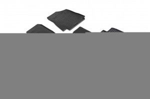 Коврик салона ЛАДА Урбан (Тайга) ЛАДА Niva 2121 4х4 (19-) резина черный (4 предм 93315 SEINTEX