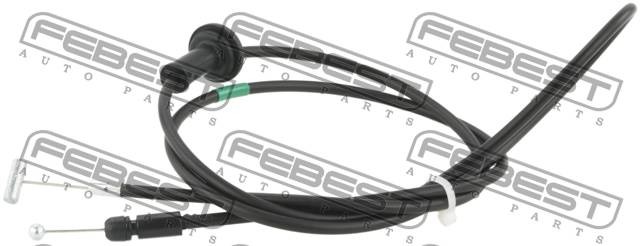 Тросик привода открывания замка капота HYUNDAI SOLARIS 2017- 12101-H5L 12101-H5L FEBEST