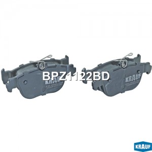 Колодки тормозные VW Golf (14-) AUDI A3 (12-),TT задние (4шт.) KRAUF BPZ1122BD KRAUF
