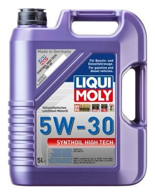 Масло моторное синтетическое Synthoil High Tech 5W-30 CF/SM C3 5л (9077) 20959 20959 LIQUI MOLY