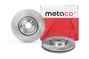Диск тормозной передний вентилируемый 3050425 3050425 METACO