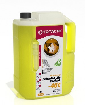 Антифриз TOTACHI ELC YeLLow -40C 4л 43704 43704 TOTACHI