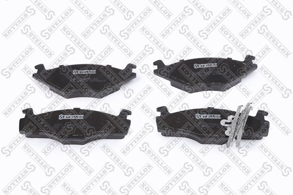 колодки дисковые перед.! с антискр. пл.\VW Golf II 1.6/1.8GTi 83-91/Passat 1.8-2 182-000B-SX STELLOX