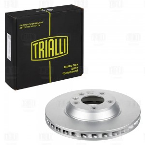 Диск торм. Audi Q7 (06-)/VW Touareg (02-)/Porsche Cayenne (02-) пер. d=350 R (ок DF 084721 TRIALLI