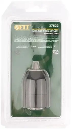 Патрон для дрели бесключевой 2-13мм 1/2" FIT 37833 FIT