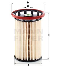VW TOUAREG (2010>)/PORSCHE CAYENNE (2010>) PU8007 MANN FILTER
