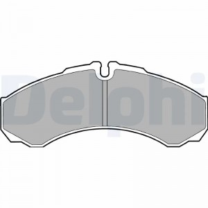LP1616 колодки дисковые п.+з. !\ Iveco Daily 89> LP1616 DELPHI