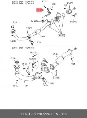 8972072240 кронштейн 8972072240 ISUZU