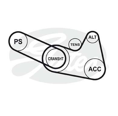 Ремень приводной поликлиновой 4PK773 GATES 4-PK-773 GATES