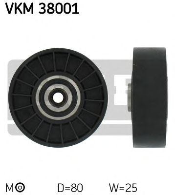 ролик нат. г/у ! \ MB W124/W201/Vito/Sprinter 1.8-2.5/2.0D-3.0TD 83> VKM38001 SKF