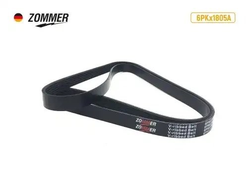 Ремень 1805 (6PK) дв. 4216, EvoTech A274 (под кондиционер) усил. 6PKX1805A ZOMMER