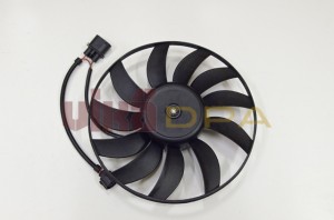 Вентилятор VW Golf (03-08) AUDI A3 (03-12) SKODA Octavia (04-) охлаждения радиат 99590013901 VIKA