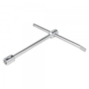 Ключ баллонный торцевой (24, 27) "AIRLINE" (L=400 мм) кованый с воротком ATAB012 AIRLINE