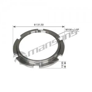 Гайка ступицы[D131.5h13.5] 400.677 MANSONS