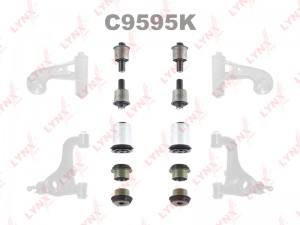 к-кт с/б рычагов нижних! C8430 x 4, C8431 x 2, C8943 x 4\ MB W210/S210 95-02 C9595K LYNXAUTO