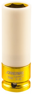 головка торцевая! ударная удлин.тонкостенная 1/2''DR для легкосплав.колесных дис S03AD4319 JONNESWAY