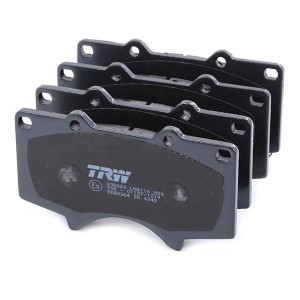 Колодки передние TOYOTA LAND CRUISER 120, PRADO 150, MITSUBISHI PAJERO IV GDB336 GDB3364 TRW