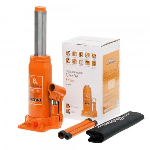 Домкрат бутылочный 8т PRO (MIN-245мм, MAX-475мм) AJ-B-08 AIRLINE