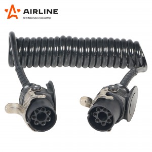 Кабель электрический АБС прицепа 7-полюсный L=4500мм AIRLINE ATE-18 AIRLINE