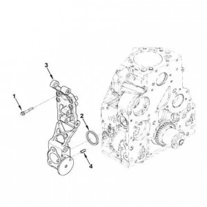 Болт М8х1,25х50 крепления коромысел Cummins ISF 2,8 (Haffen) 0468 HAFFEN
