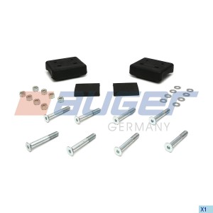 р/к опоры седла! (мп) подушки верхние и нижние, болты\ Orlandi RP10 104751 AUGER