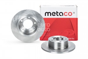 Диск тормозной задний 3060191 3060191 METACO
