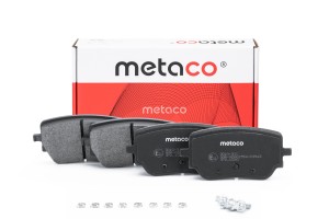 Колодки тормозные задние дисковые к-кт 3010310 METACO