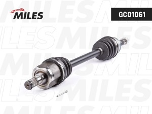 Привод в сборе левый HYUNDAI ACCENT 99- GC01061 GC01061 MILES