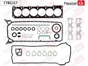 Комплект прокладок ДВС MERCEDES 94-99 2.8/3.2 M104.941/942/943/944/945/991/992/9 77BG117 MASTER KIT