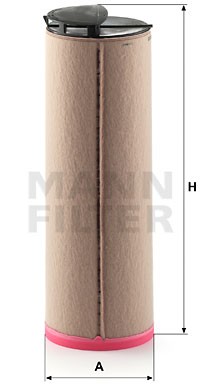 фильтр возд.! вставка D198 H153CLAAS,DEMAG,INGERSOLL-RAND/DOOSAN,MOXY,ROTSELMASH CF 810 MANN FILTER