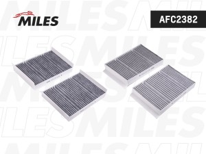 Фильтр салона угольный (упаковка 2шт.) MERCEDES BENZ W222 (MANN CUK 27 021-2) AF AFC2382 MILES